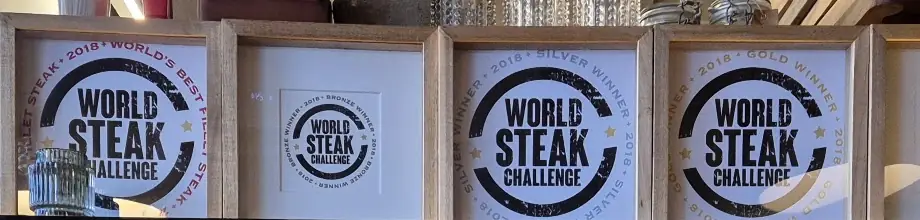 Dyplomy World Steak Challenge 2018 nad witryną